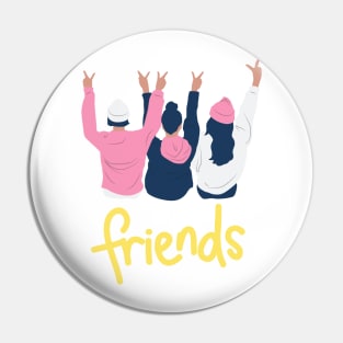 friends Pin