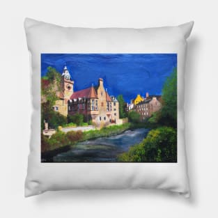 Dean Village, Edinburgh Pillow