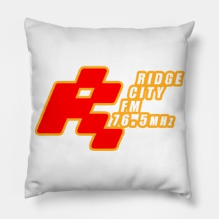 Ridge City FM 76.5 MHz Retro Gaming Video Game Pillow