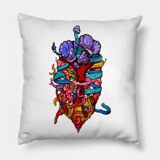 Alien Heart Pillow