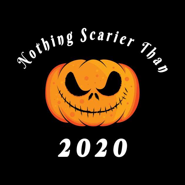 Halloween Nothing Scarier Than 2020, Scary Face Shirt, Funny Shirt, Funny Halloween Quarantine Shirt, Unisex, Scream, Year 2020, Gift by flooky