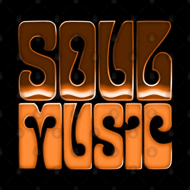 Soul Music --------- Retro Fan Design by DankFutura