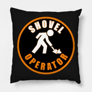 Shovel Operator - Poop Pillow