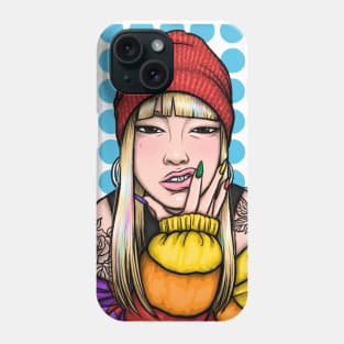 SWAG KOREAN CHARCOAL'S GIRL Phone Case