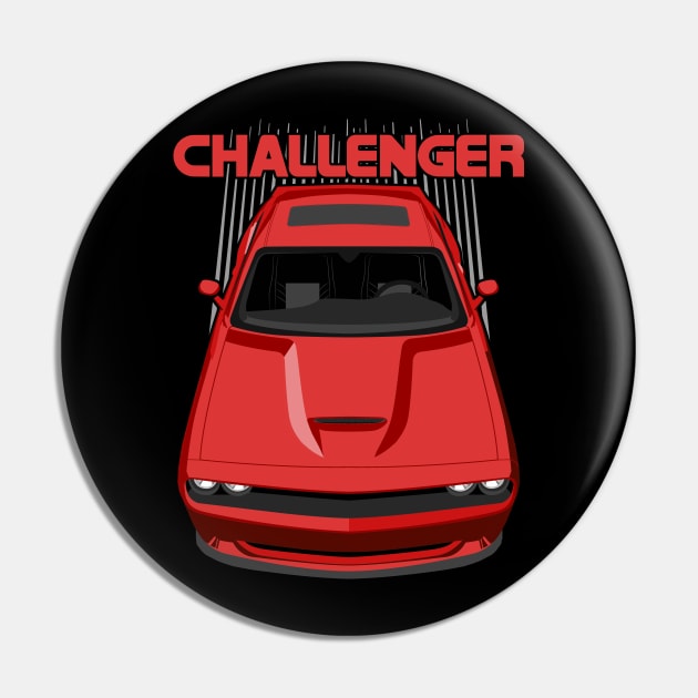 Challenger - Red Pin by V8social