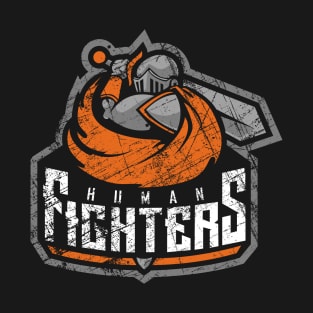 The Human Fighters - Battleworn T-Shirt