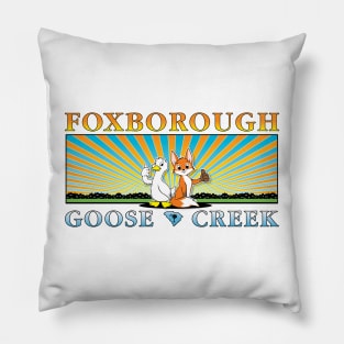 Foxborough Sunset. V1 Pillow