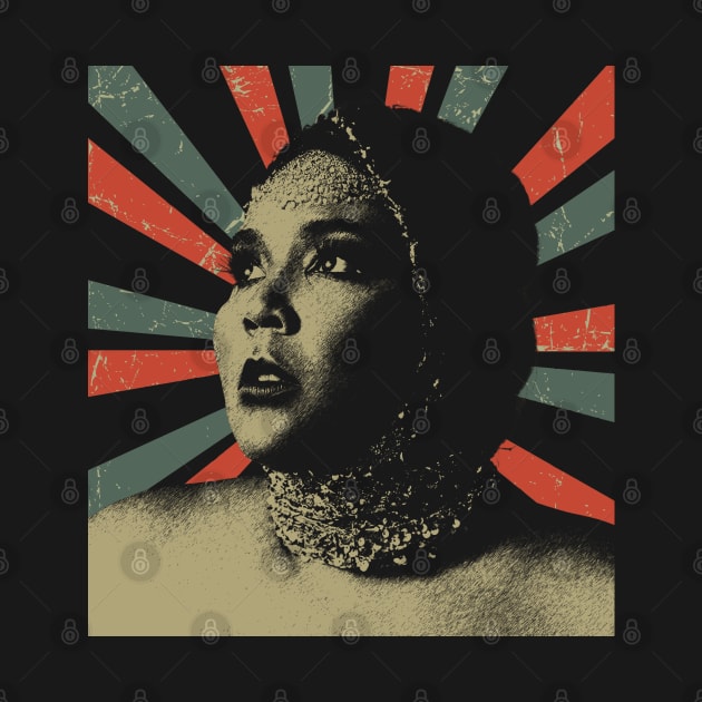 Lizzo || Vintage Art Design by Setipixel