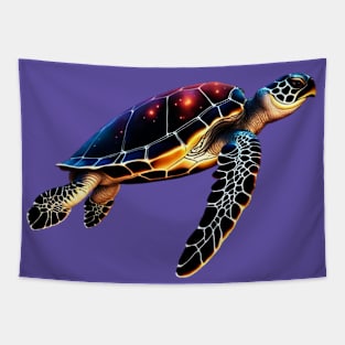 Cosmic Sea Turtle 1 Tapestry