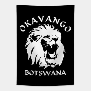 Lions Of The Okavango Delta Tapestry