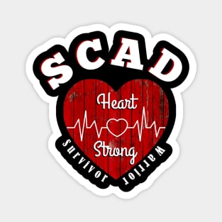 SCAD Women Heart Strong Magnet