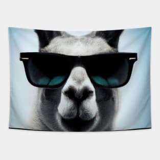 Llama with Sunglasses Tapestry