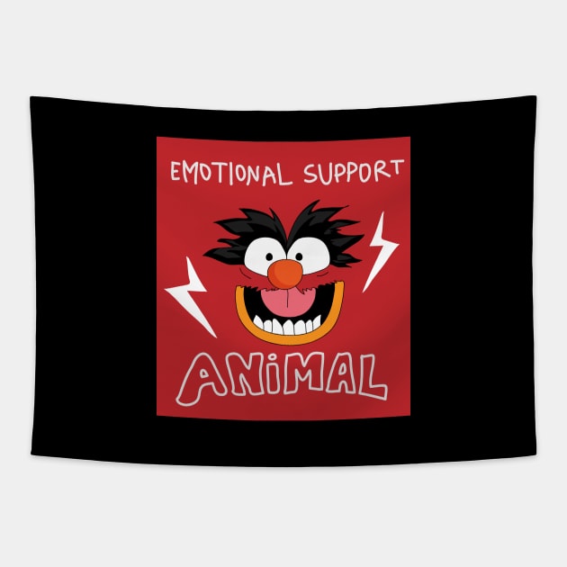 Muppets Emotional Support Animal Tapestry by meilyanadl