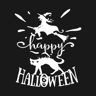 Pumpkin Halloween Witch Party Costume Gift T-Shirt