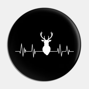 moose heartbeat lover, animal deer nature in alaska elk Pin