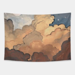 autumn sky Tapestry