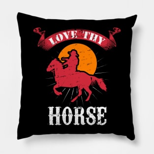 HORSES: Love Thy Horse Pillow