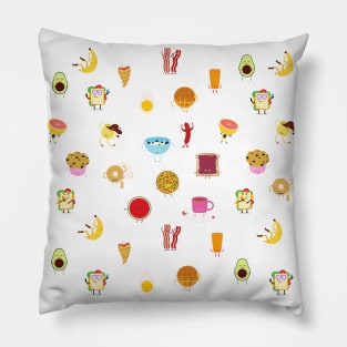 Food pattern Pillow