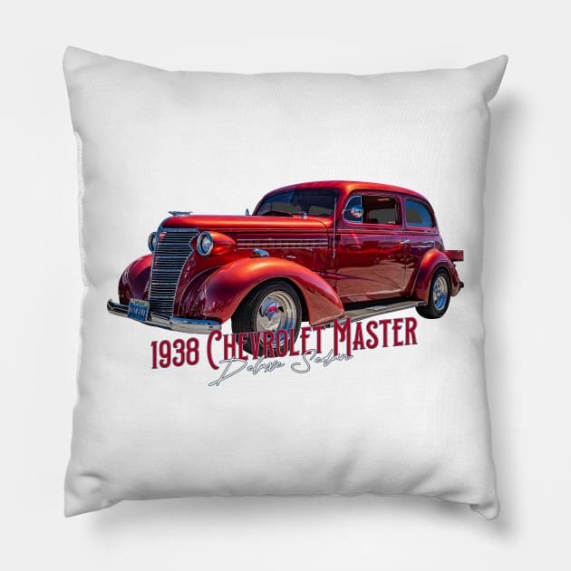 1938 Chevrolet Master Deluxe Sedan Pillow by Gestalt Imagery