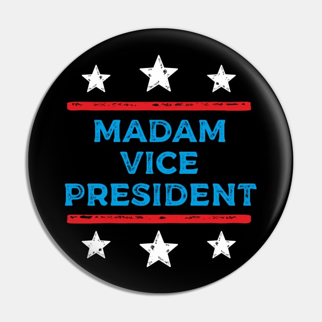 Vintage Madam Vice President Kamala Harris Pin by Jennifer