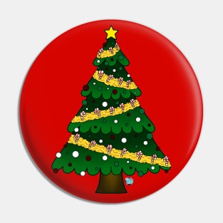 Tannenbaum Tidings Pin