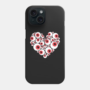 Red Eyeballs Phone Case