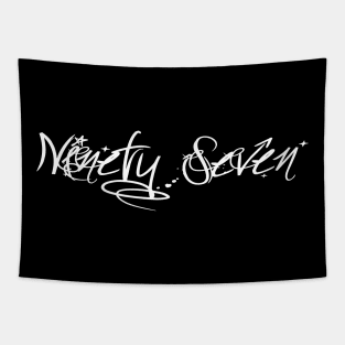 Ninety Seven Logo Tapestry