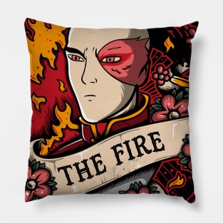 Fire Tattoo Pillow