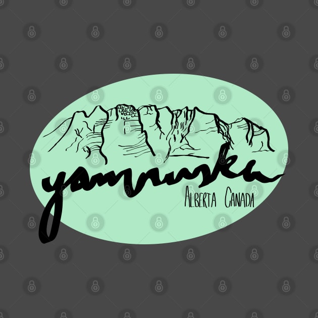 Yamnuska Sketch by unclelindsey