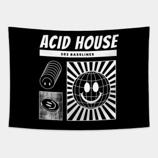 ACID HOUSE  - 303 Basslines Tapestry