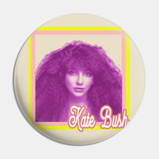 Kate Bush - Retro 80s Pin