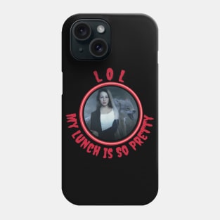 Girl and Wolf Meme Phone Case