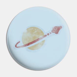 Faded Starship Pin