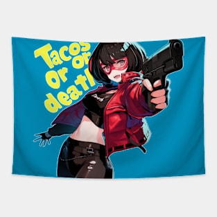 Tacos or death Tapestry