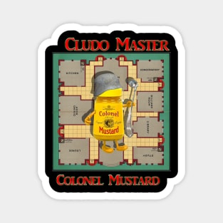 Cludo Master Colonel Mustard Magnet