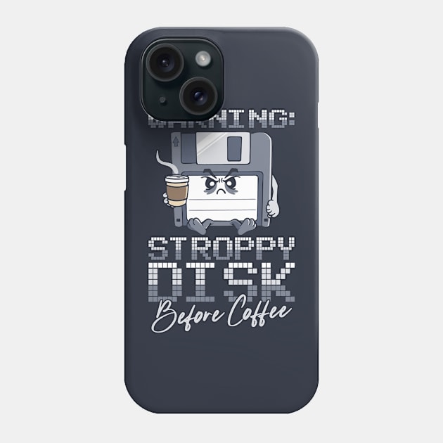 Stroppy Disk Phone Case by NerdShizzle