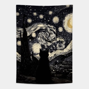 The Starry Cat Tapestry