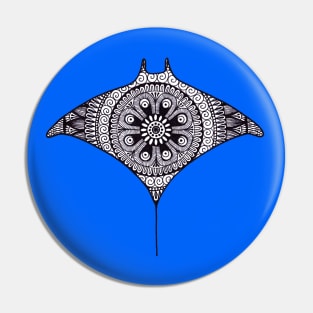 Manta Ray Pin