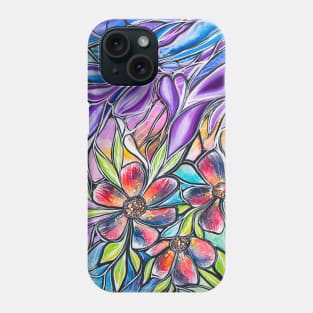 Floral painting Phone Case