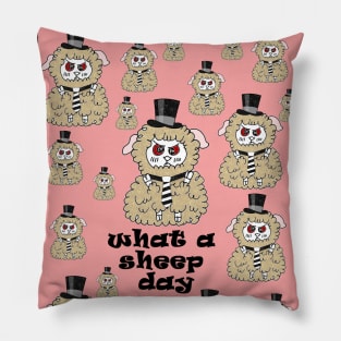 what a sheep day Pillow