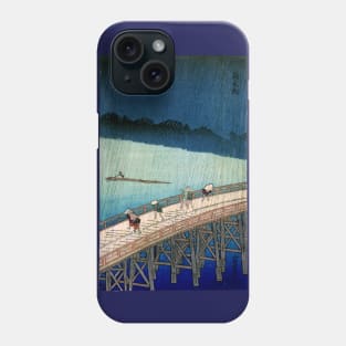 1857 Shin-Ohashi Bridge, Japan Phone Case