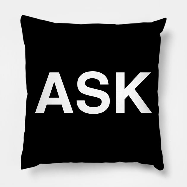 Ask Pillow by StickSicky