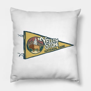 Yellow Stone National Park Pillow