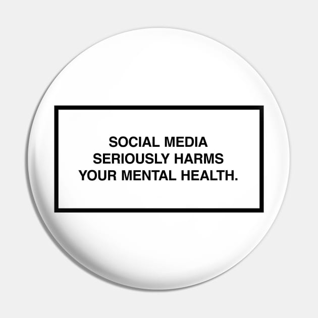 Social media seriously harms your mental health. Pin by lumographica