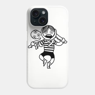 Boy and Octopus Phone Case