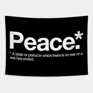 Peace Definition Tapestry