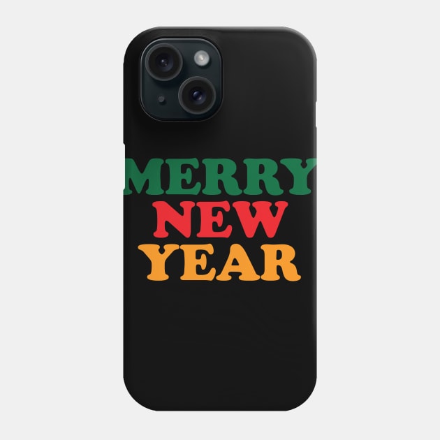 Merry New Year Phone Case by Baggss