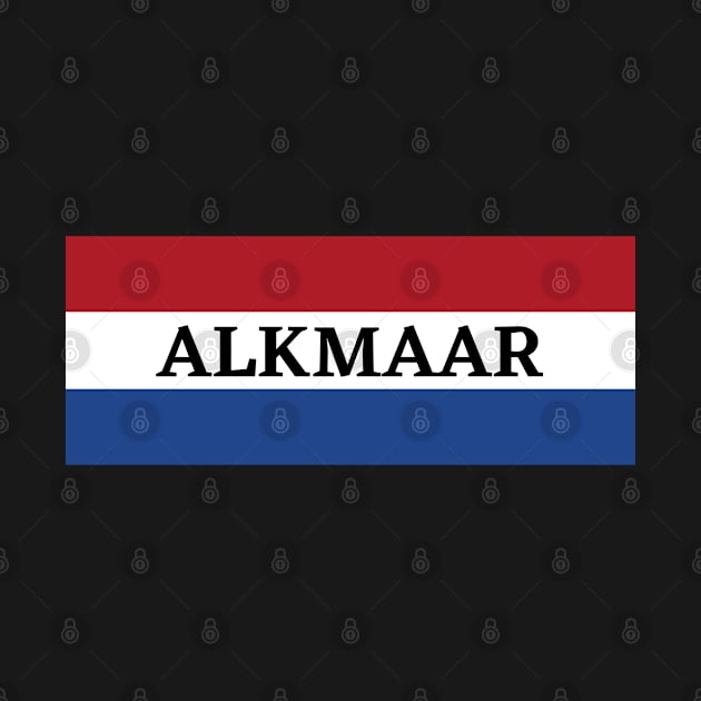 Alkmaar City in Dutch Flag by aybe7elf