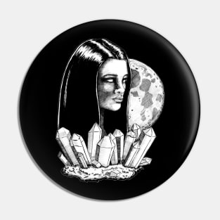 Moon Witch Pin
