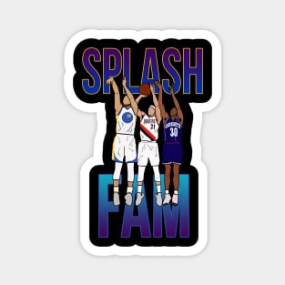 Steph Curry/Seth Curry/Dell Curry - Splash Fam Magnet